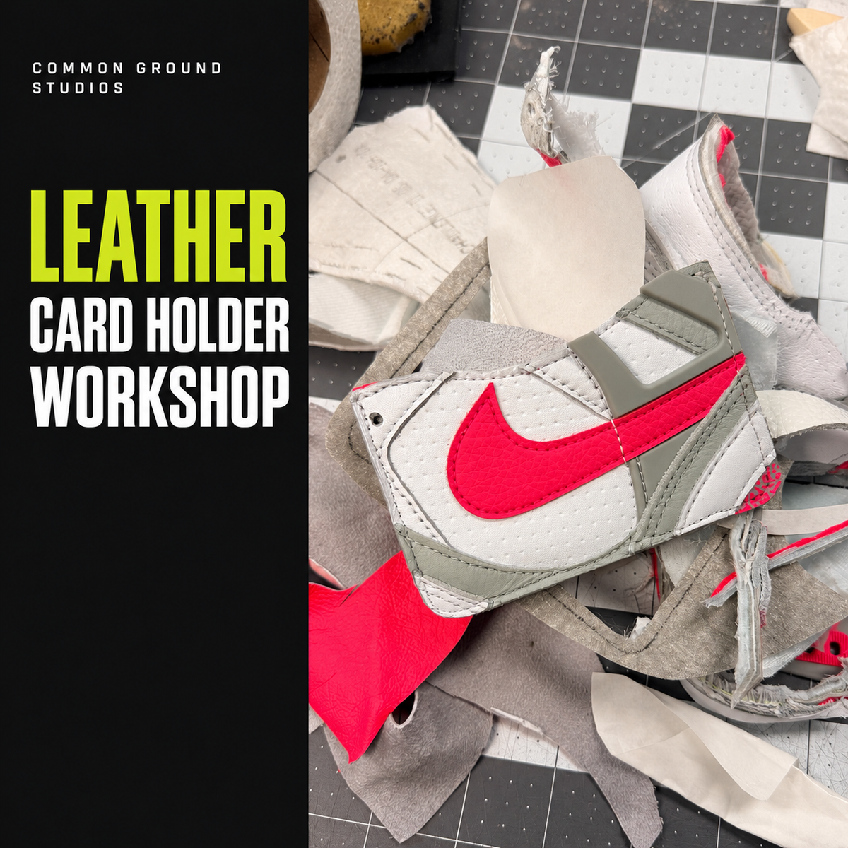 Leather Card Holder Workshop